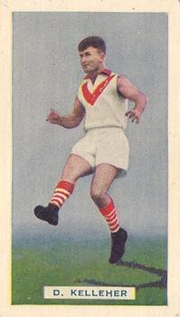 1935 Hoadley's League Footballers #3 Denis Kelleher Front
